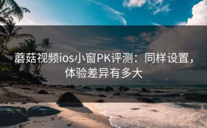 蘑菇视频ios小窗PK评测：同样设置，体验差异有多大